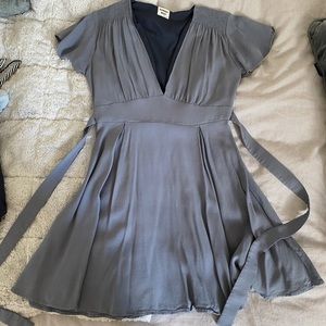 Aritzia Sunday Best vanessa dress with ties